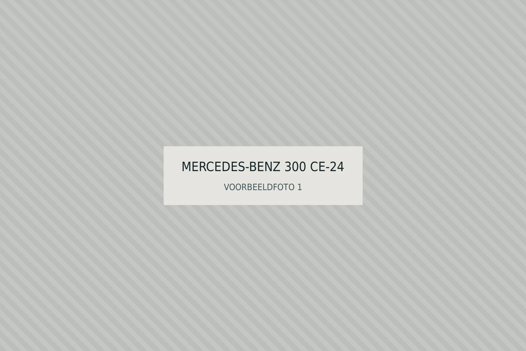 Mercedes-Benz 300 CE-24 Sportline