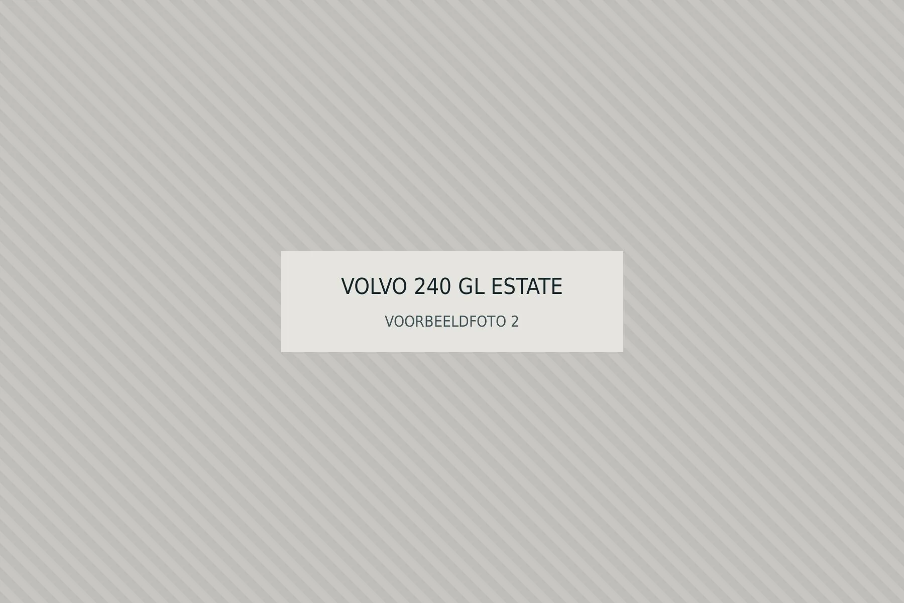 Volvo 240 GL Estate, foto 2